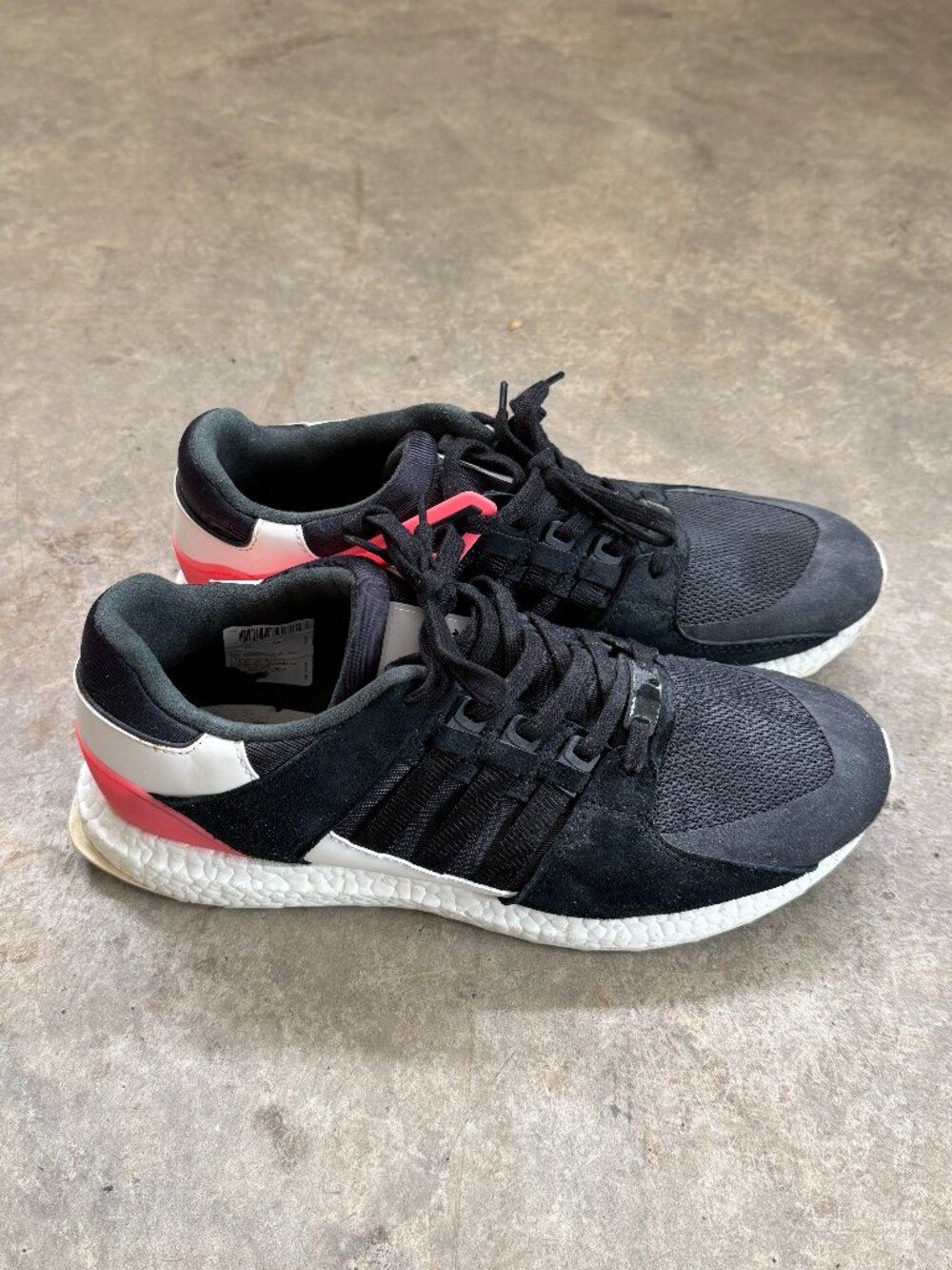 Adidas Men's EQT Support Ultra Turbo Red Sneaker Size 11